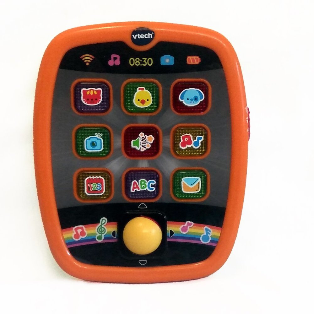 VTech Bilingual Touch Tablet-English/French-Sings/Talks